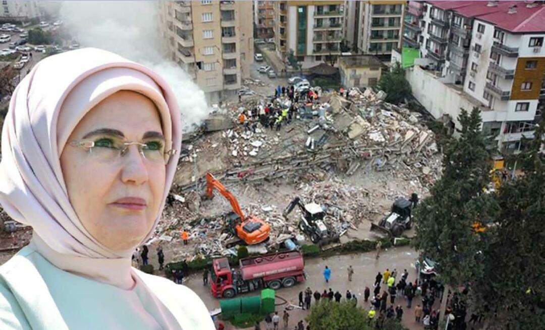 Pirmā lēdija Erdogana: Mūsu sirdis iekaisa ziņas par zemestrīci!