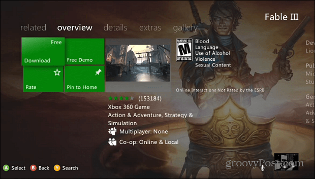 Xbox Live zelta biedrs? Lūk, kā iegūt bezmaksas Fable III kopiju
