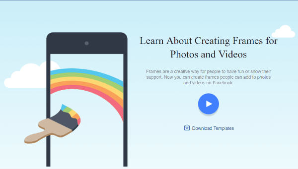 Facebook jaunā kameras efektu platforma ļauj ikvienam, ieskaitot Facebook lapu īpašniekus, izveidot pielāgotus profila rāmjus lietotāju fotoattēliem.