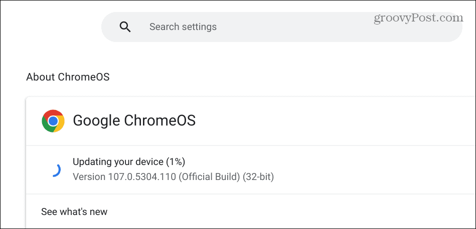 Skārienpaliktnis nedarbojas Chromebook datorā