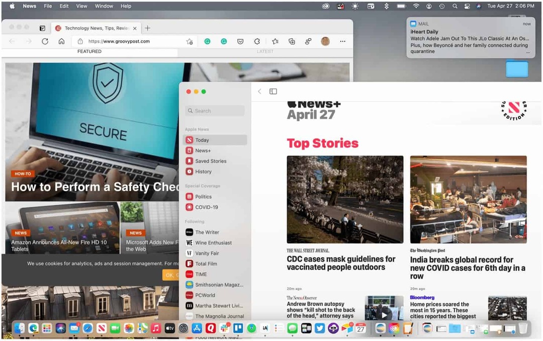 Kā uzņemt Mac ekrānuzņēmumus un ierakstīt video MacOS Big Sur