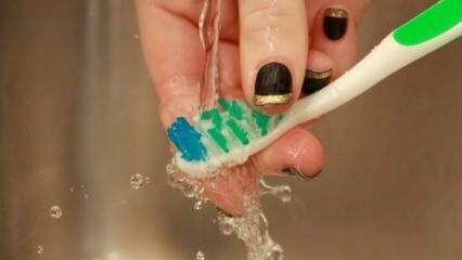 Kā tiek veikta zobu suku tīrīšana?