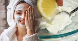 Kādas ir jogurta un citronu maskas priekšrocības ādai? Mājas jogurta un citrona maska