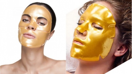 Ko dara zelta maska? Kādas ir zelta maskas priekšrocības ādai? Kā pagatavot zelta masku?