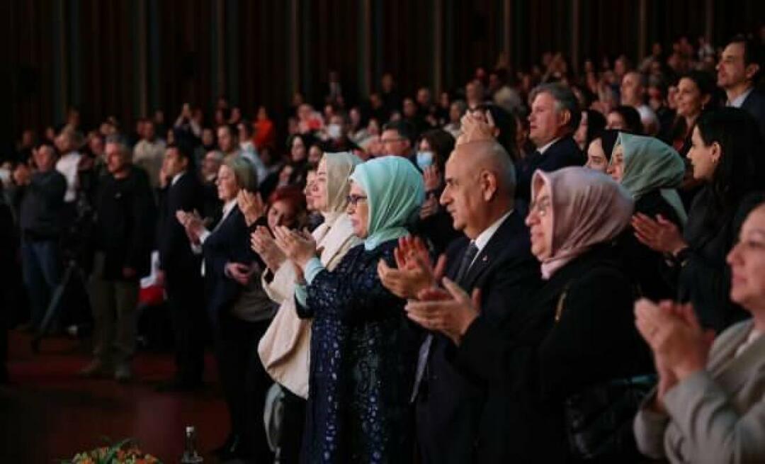 Emine Erdogan noskatījās operu "Turandota" mūsu Beštepes Kongresu un kultūras centrā!