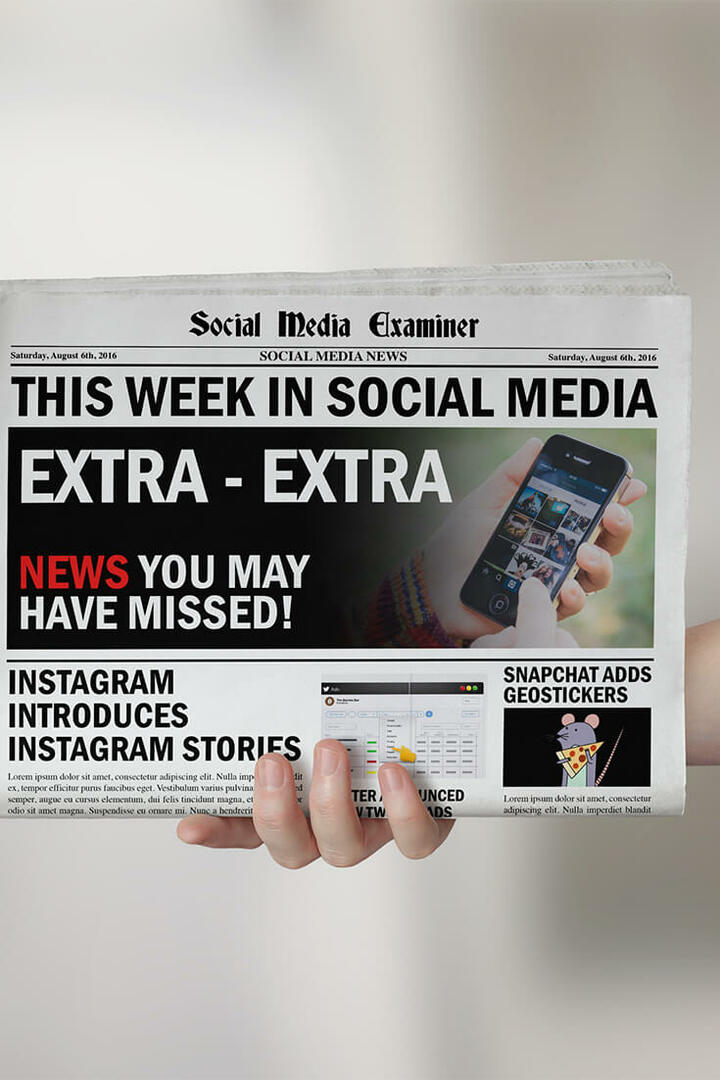 Instagram izlaiž 24 stundu stāstus: šonedēļ sociālajos medijos: sociālo mediju eksaminētājs