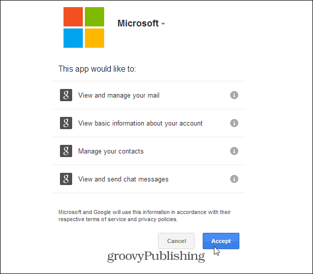 Atļaut Microsoft atļauju