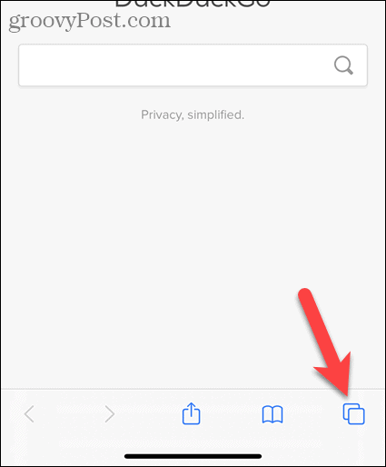 Pieskarieties cilnes pogai Safari operētājsistēmā iOS