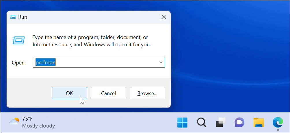 Veiktspējas monitors operētājsistēmā Windows 11