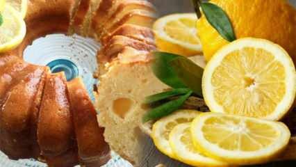 Garšīga diētai piemērota citronu kūku recepte! Kā pagatavot citronu kūku mājās? Triki