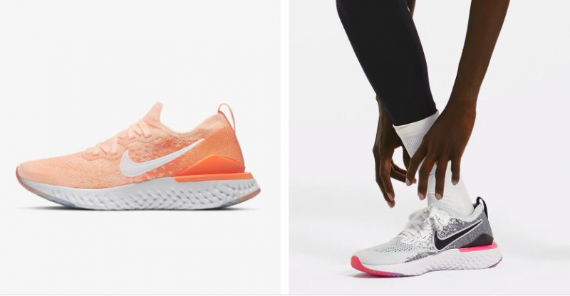 Nike sieviešu skriešanas apavu modeļi