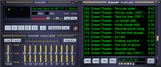 Winamp tiek izslēgts, šeit ir dažas alternatīvas