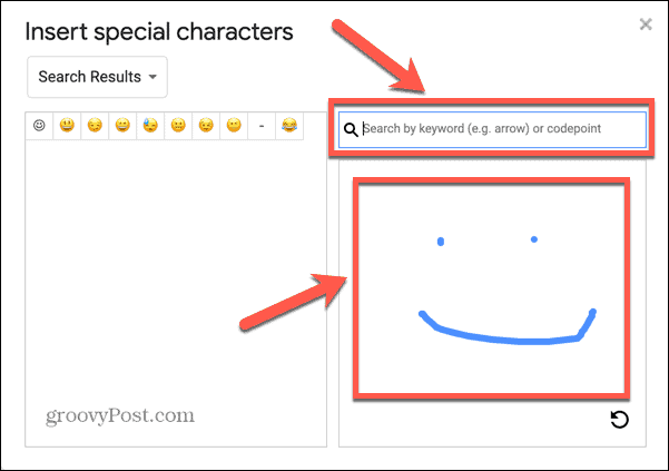 Google dokumenti zīmē emocijzīmes