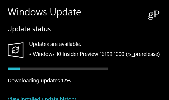 Microsoft piegādā Windows 10 iekšējās informācijas priekšskatījumu Build 16199, ietver jaunas iespējas