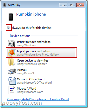 Windows Live fotoattēlu galerijas 2011. gada pārskats (4. vilnis)