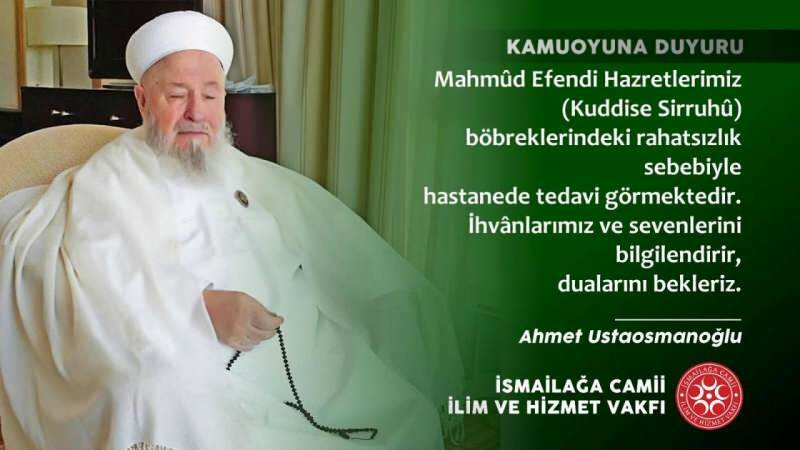 Kas ir İsmailağa kopiena Mahmut Ustaosmanoğlu? Viņa Svētības Mahmuda Efendi dzīve
