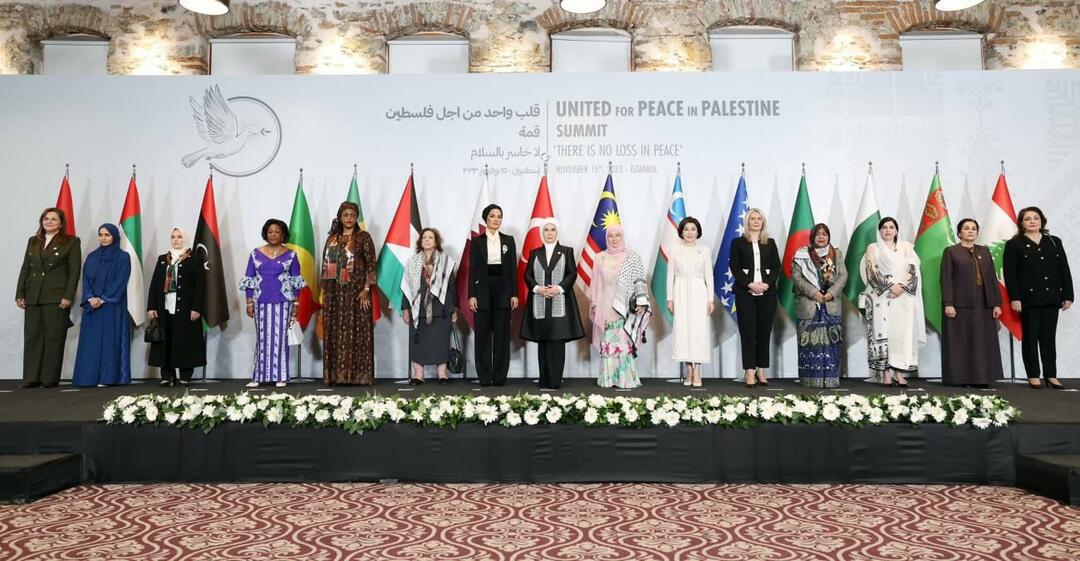 Viena sirds Palestīnas līderu sievu samits