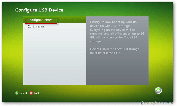 Konfigurējiet USB ierīci