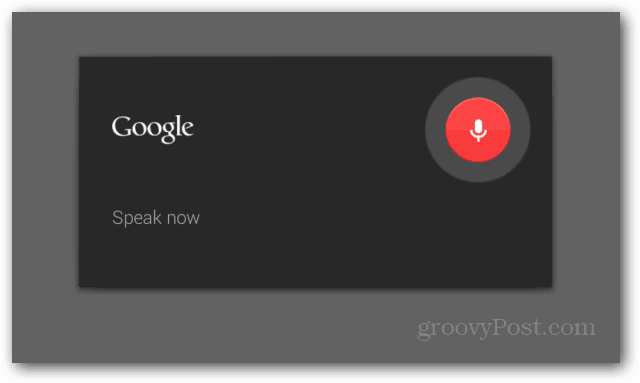 Balss piezīmes Google Keep