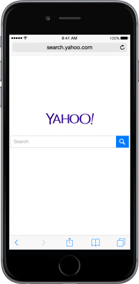 Pārveidota Yahoo mobilā meklēšana, aizņemas no Google un Bing