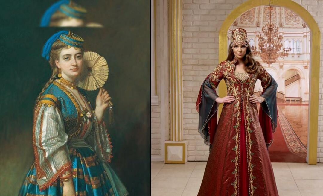 Kādi bija sieviešu apģērbi Osmaņu pilī 18. un 19. gadsimtā? 