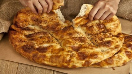 Cik kaloriju 1 ceturksnī Ramadan pita? Ramadan pita recepte bez svara! Ēšana pita uz sahur ..