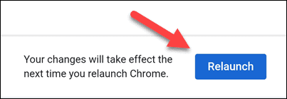Poga, lai atkārtoti palaistu pārlūku Chrome mobilajā ierīcē
