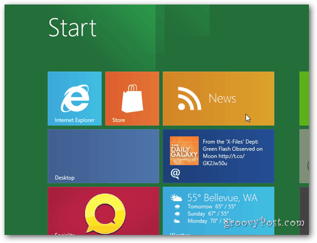 Windows 8 Metro Desktop jaunumi