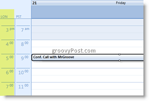 Outlook 2007 kalendārs
