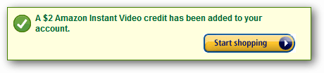 amazon video kredīta apstiprinājums