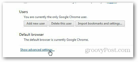 Mainiet Chrome 2. valodu