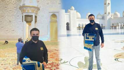  CZN Burak lūdzās Šeiha Zajida mošejā Dubaijā! Kas ir CZN Burak?