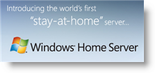 Microsoft Windows mājas servera logotips