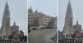 Pēc zemestrīces no Beļģijas katedrāles skanēja valsts himna! Atbalsts no visas pasaules...