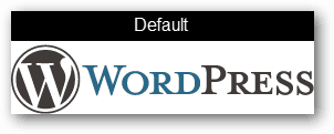 noklusējuma WordPress logotips