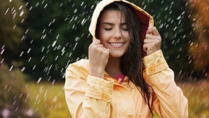 Kādas ir lietus ūdens priekšrocības ādai un matiem?