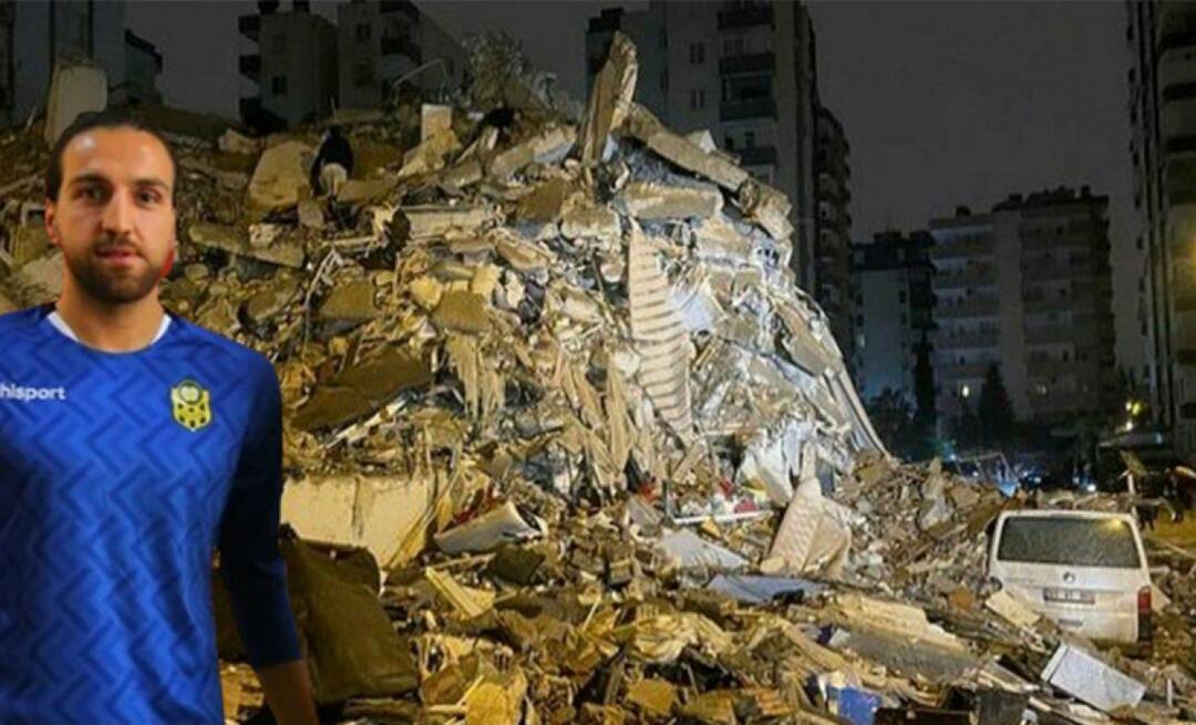 Rūgtas ziņas no zemestrīces apgabala: dzīvību zaudēja slavenais futbolists Ahmets Eips Türkaslans!