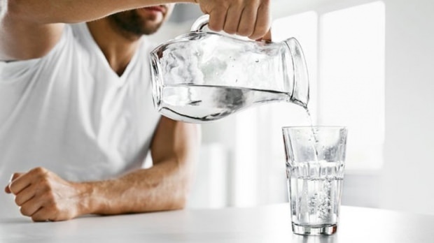 Ūdens dzeršanas pakāpe pēc svara