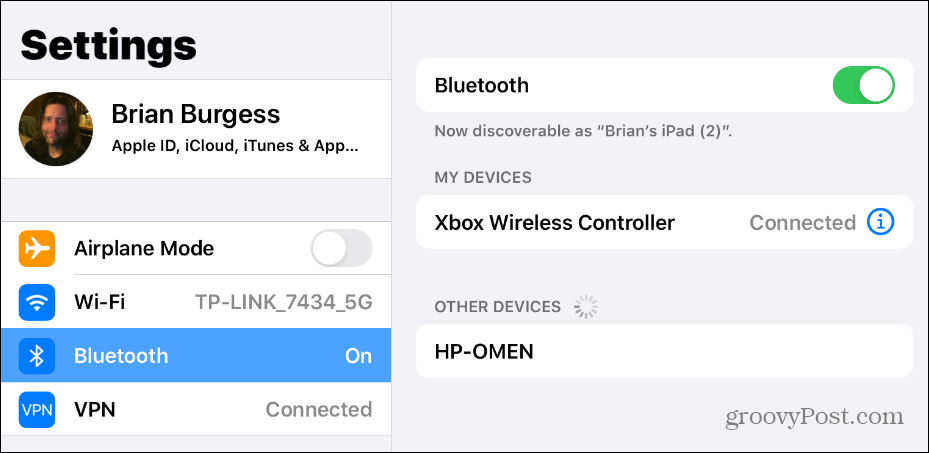 Bluetooth iPad Xbox kontrolieris