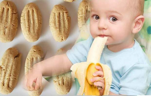 Banānu mazuļu cepumu recepte