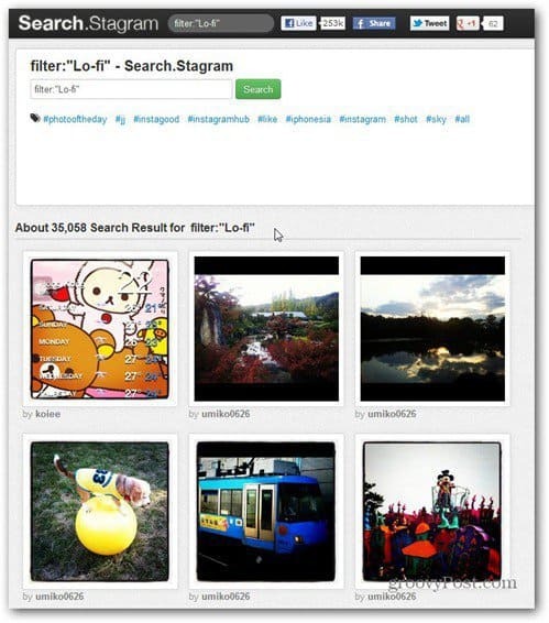 Skatiet savus Instagram fotoattēlus datorā, izmantojot vietni Webstagram