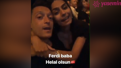 Ferdi tēva dziesma no Amine Gülşe un Mesut Özil!