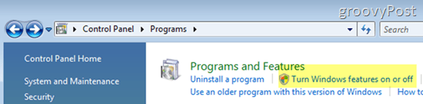 Iespējot vai instalēt Windows Vista šifrēšanas rīku