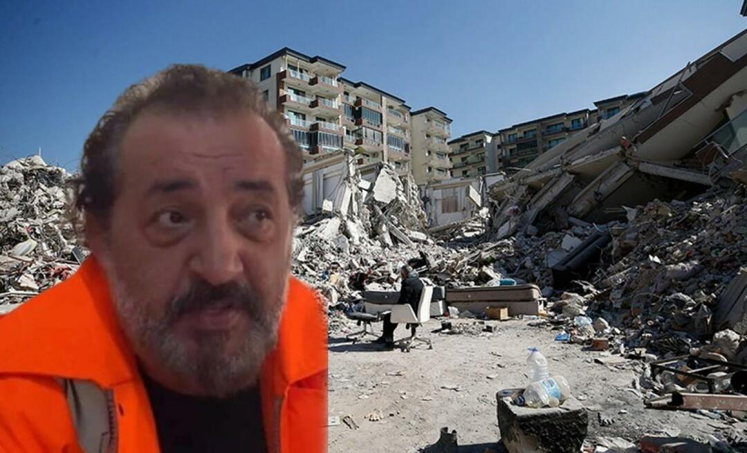 Emocionāls paziņojums par zemestrīci no Mehmet Şef! 