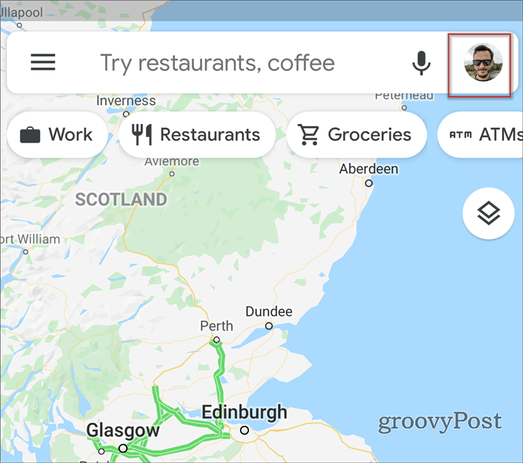Google Maps Incongnito profila attēls
