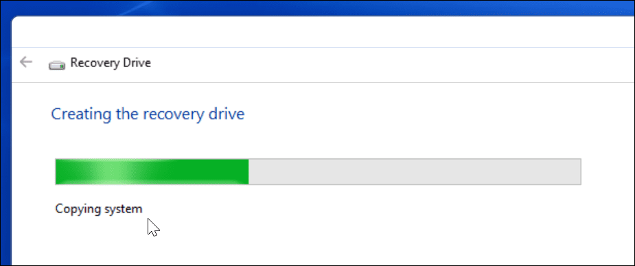 Atkopšanas diska izveide Windows 11