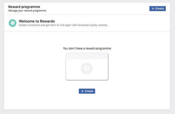 Facebook, šķiet, pārbauda programmu Rewards programmu funkciju Pages.