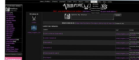 vampīru freaks tīkls