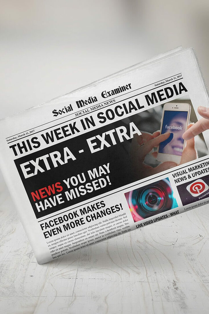 Facebook Messenger diena tiek izplatīta visā pasaulē: šī nedēļa sociālajos medijos: sociālo mediju pārbaudītājs