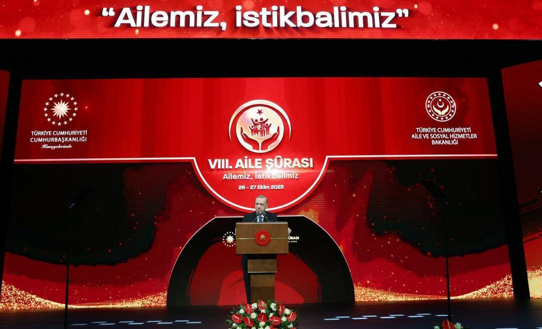 Redžeps Tajips Erdogans runāja par ģimeni Turcijas gadsimtā: Ģimene ir svēta struktūra, mēs to nevaram sabojāt